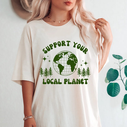 Support Your Local Planet T-Shirt